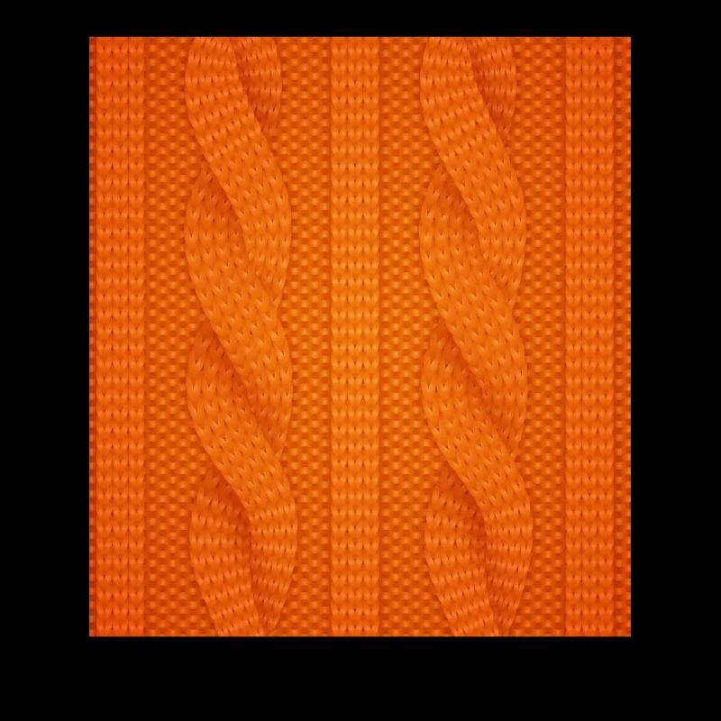 Orange Knitted Pattern Design Orange Knitted