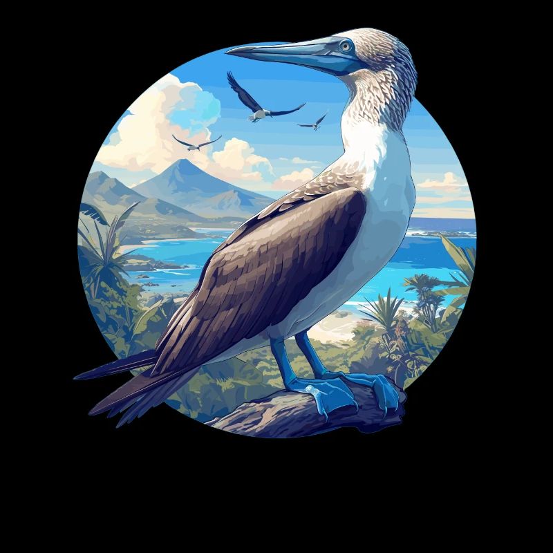 Blue-footed booby