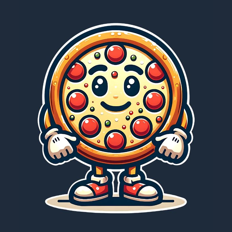 Pizza Maskottchen