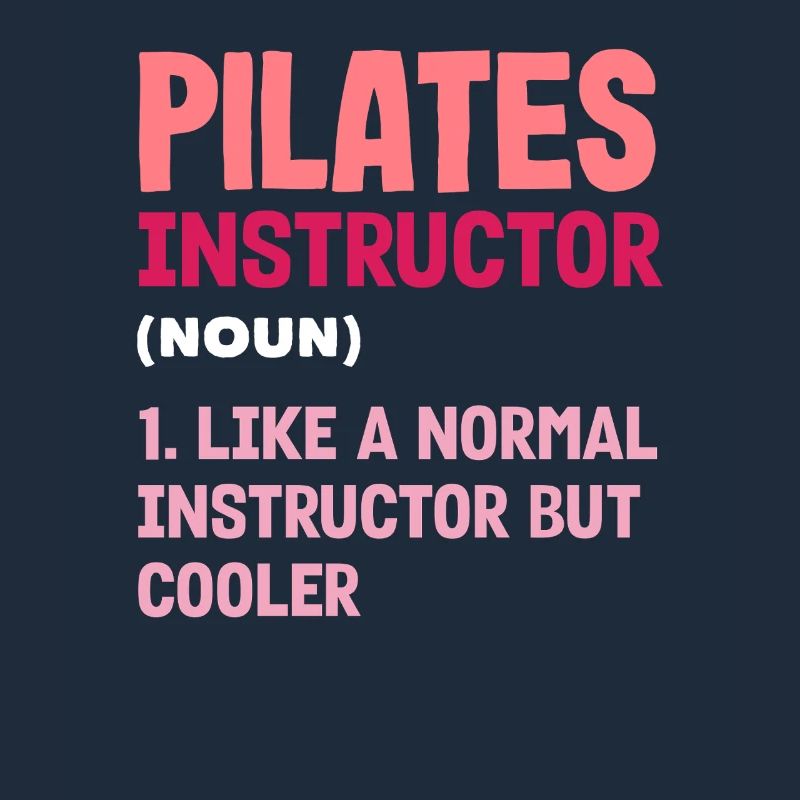 Pilates Trainer Definition Funny Cooler