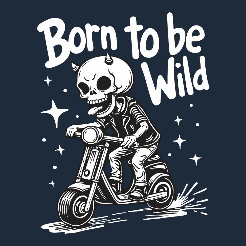 Skull Devil sur Scooter