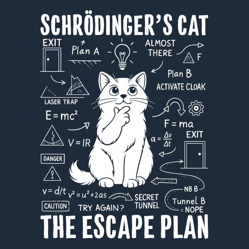 Le plan d’évasion du chat de Schrödinger