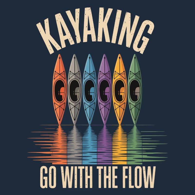 Kayaking Go With The Flow