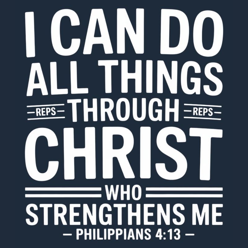 All through Christ Power Philippians 4:13