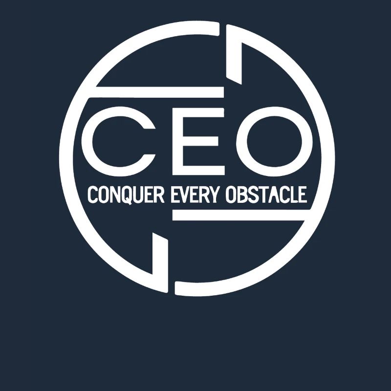CEO Conquer Every Obstacle Motivational Circle
