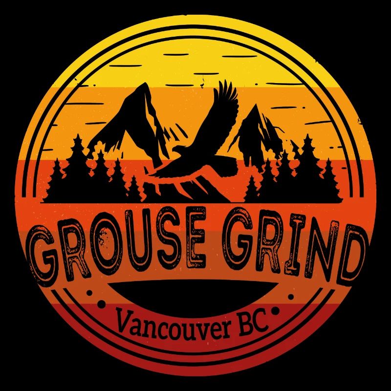 Grouse Grind Vancouver BC Canada Sentier de randonnée Moun