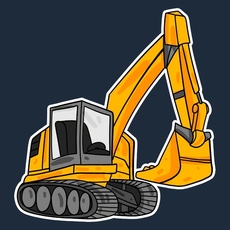 Löffelbagger Ausgräber Bagger