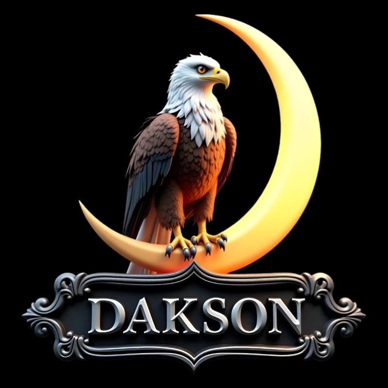 Himmlisches Adler Design von Dakson