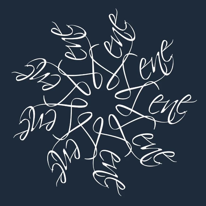 Lene Name Namensmandala