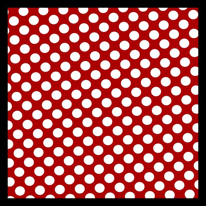 Polka dot red white background dot pattern