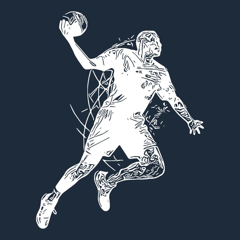 Hobby Handball Player in Throwing Training