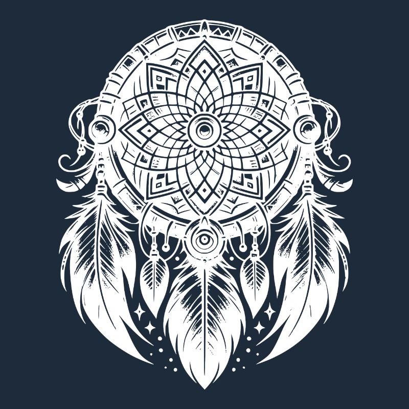 Old Dreamcatcher Cult Object Feather Style