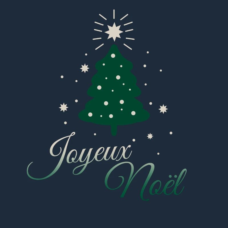 Silver and green tree: sobriety and elegance