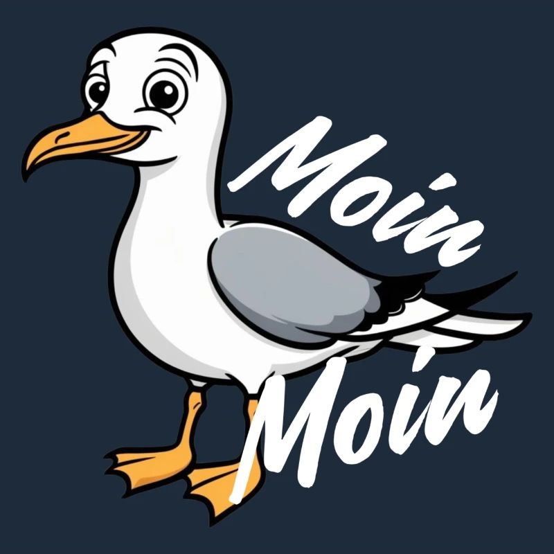 Hamburger Original / Möwe Moin Moin