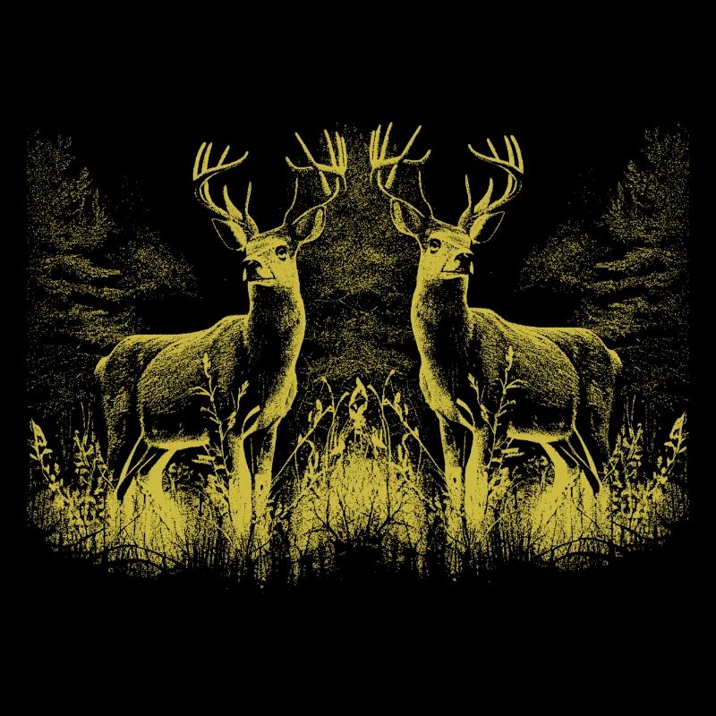 Hirsch Hirsche Wild Rotwild Rehbock