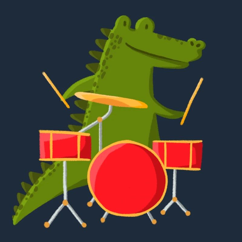 Crocodile drums