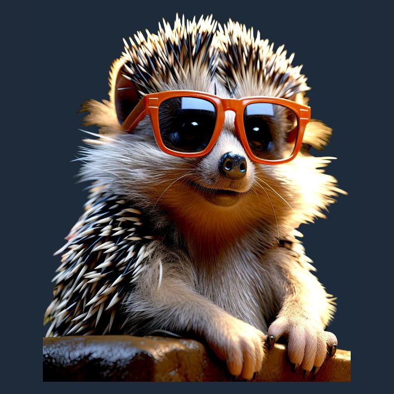 Hérisson Lunettes de soleil Echinoid Love Cute Hedgehog