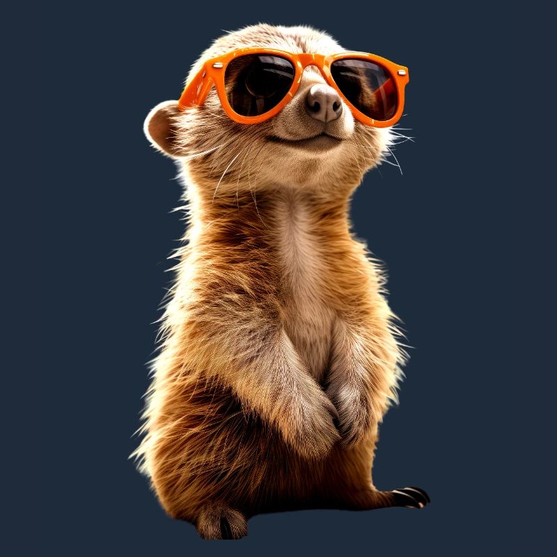 Lunettes de soleil suricate mignon amant de surikate