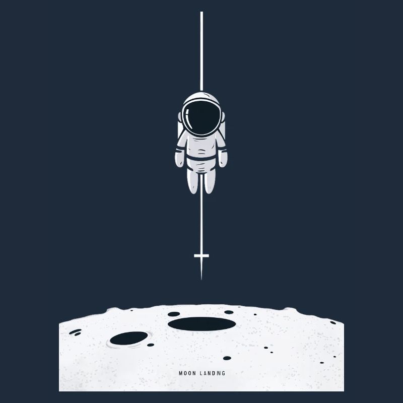 Moon Landing Astronaut Exploration