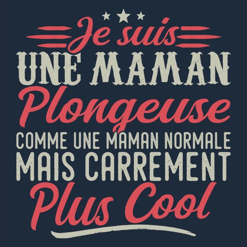 Ich bin eine tauchende Mutter, ausgesprochen cool