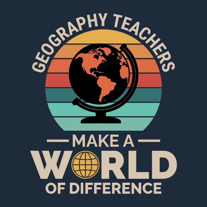 Géographie Enseignants Globe World Difference