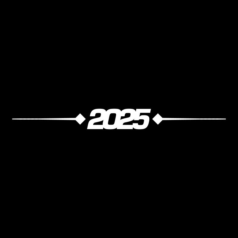 2025 Strich Symbol