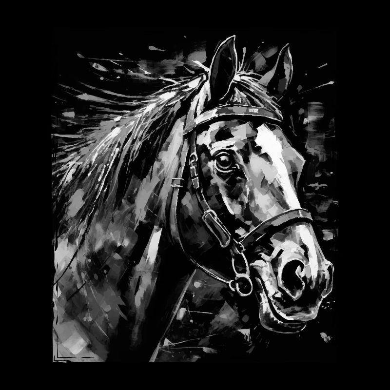 Portrait de cheval
