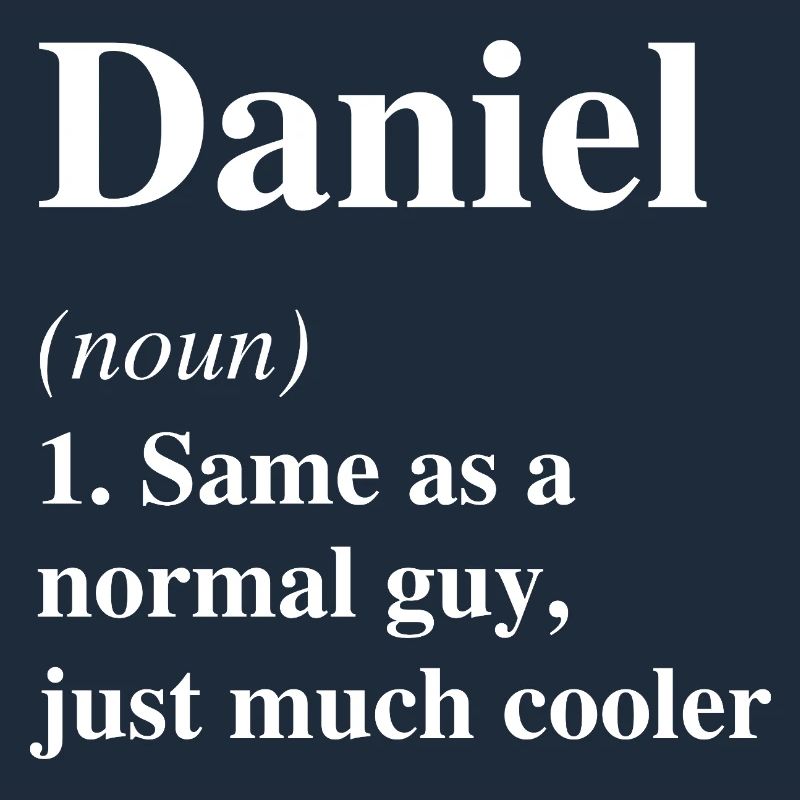 Daniel Definition Cooler Name Spruch Geschenk