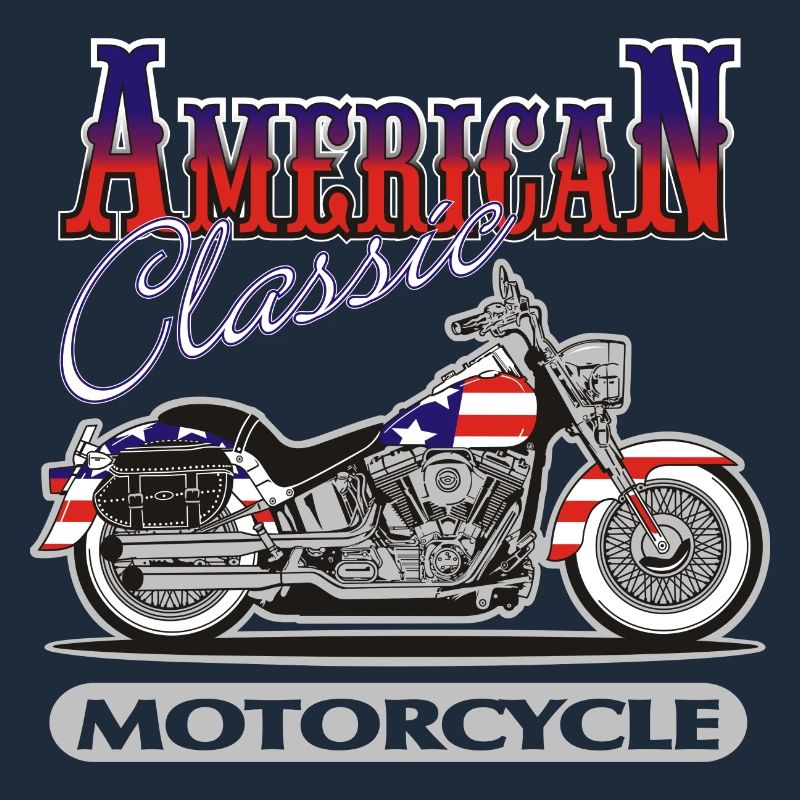 Classic American Motorcycle