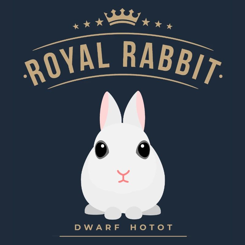 ROYAL RABBIT Dwarf hotot - Dwarf hotot