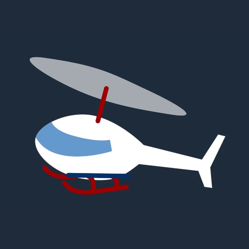 Hélicoptère blanc