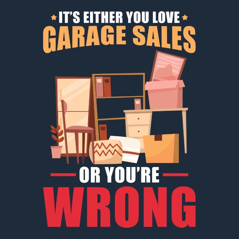 Slogan de vente de garage