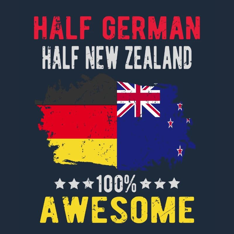 Half German half New Zealanders