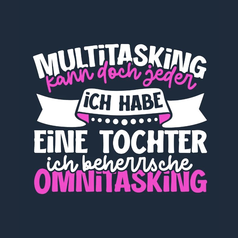 Multitasking kann jeder - Mutter und Tochter