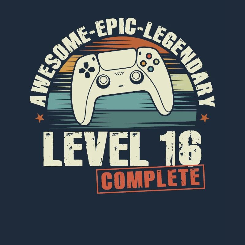 Level 16 Complete 16th Birthday Gift
