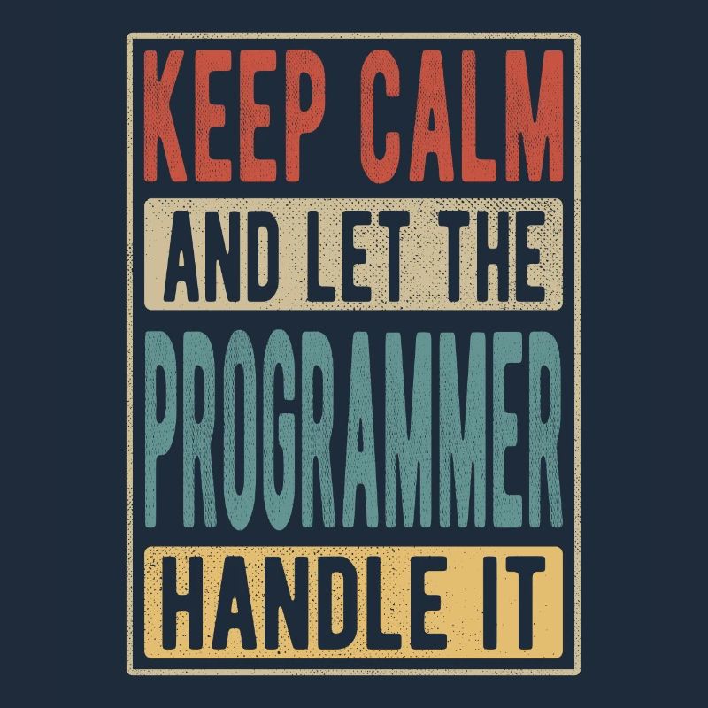 Programmierer Retro Geschenk