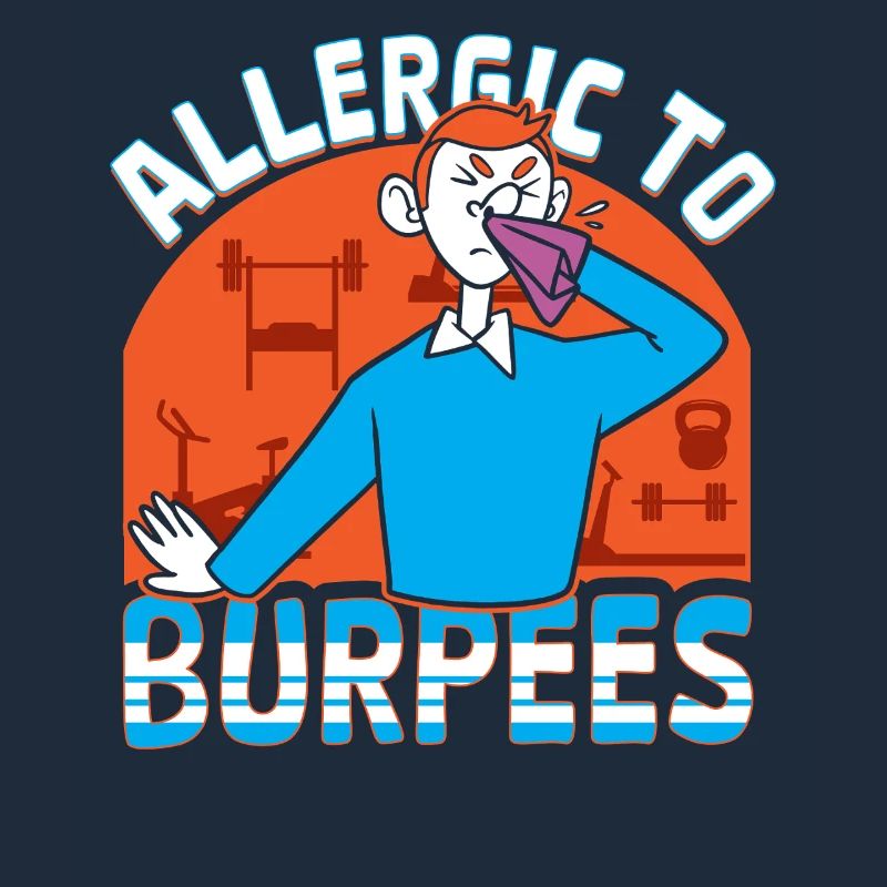 Burpees training, squat, cardio training