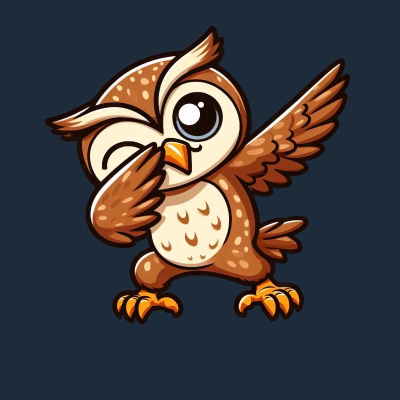 Coole weise Eule dabbing cooler Dab Eule