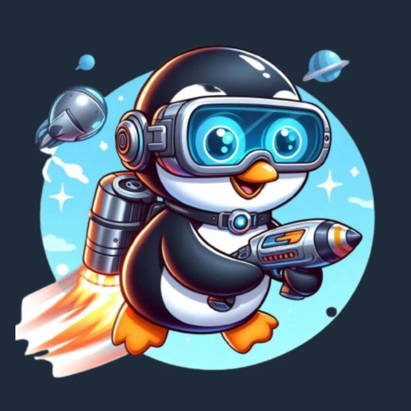 Futuristic Penguin 4