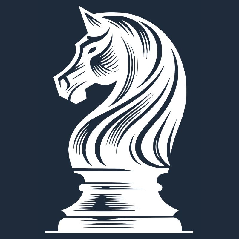 Jeu d’échecs cheval Échecs Figure Chevalier Dessin