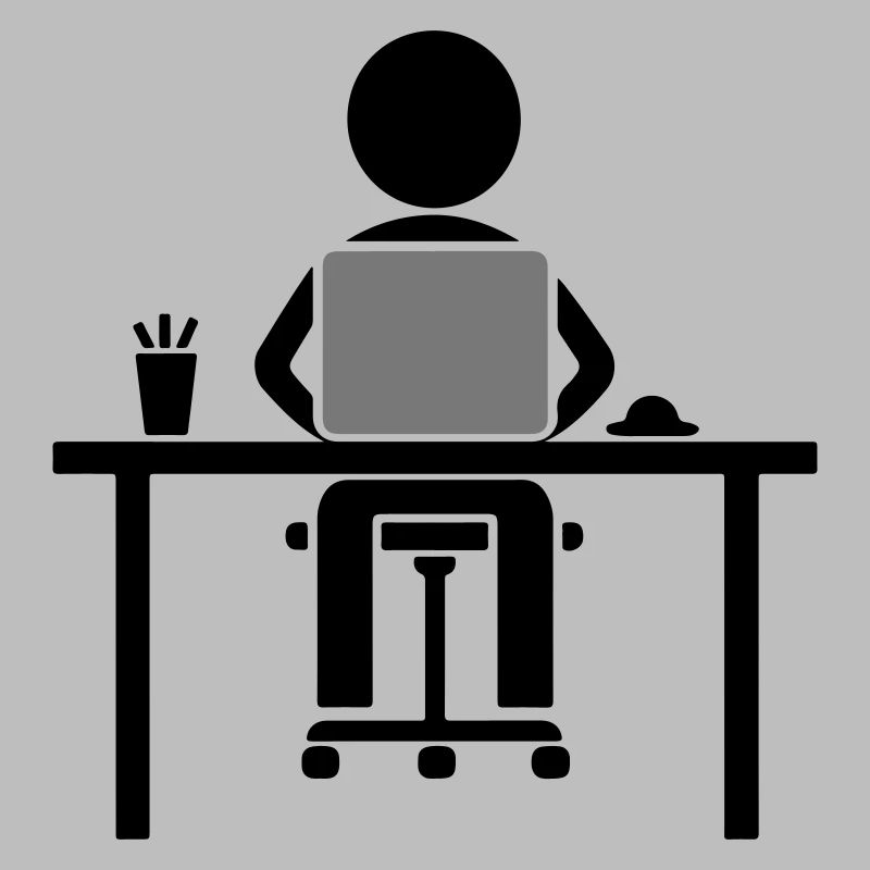 Arbeiter Computer Lernen