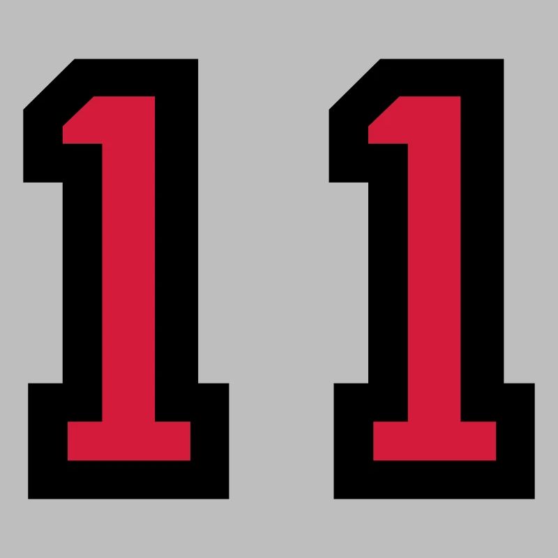 The number 11 - number eleven