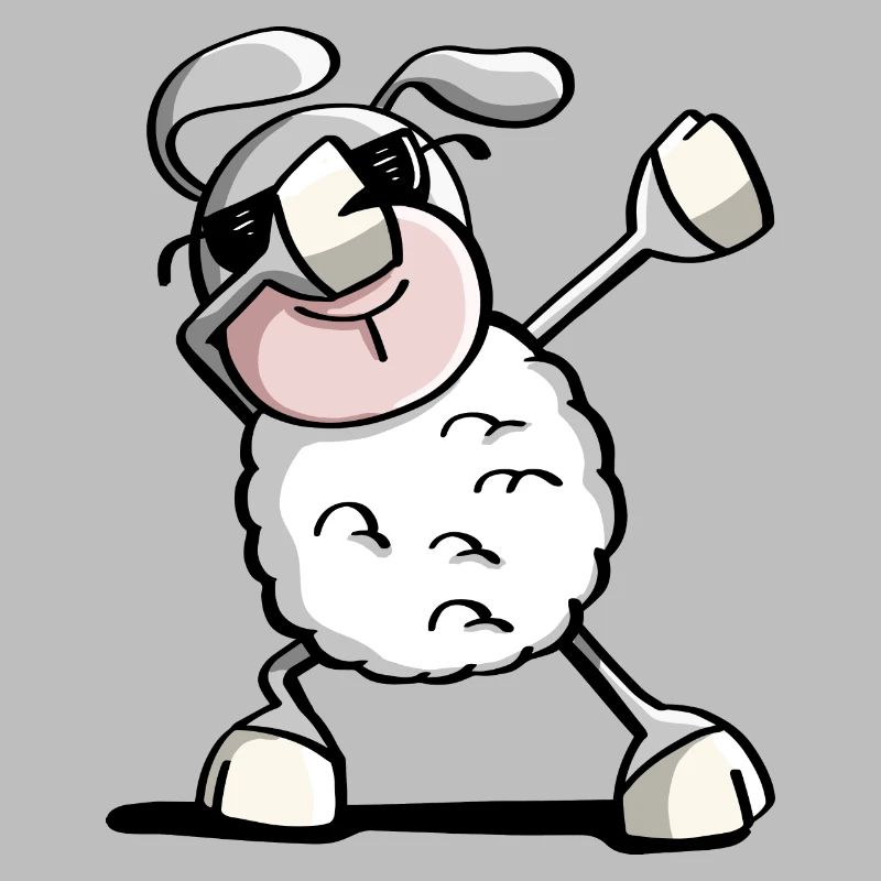 Funny Dab Dance Sheep - Dabbing Sheep - Sheep