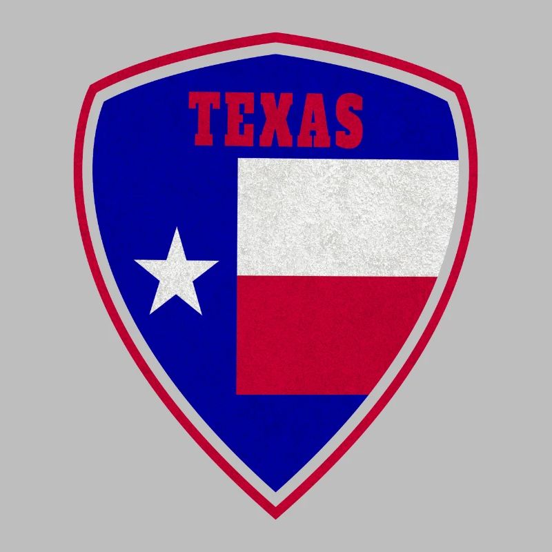 Texas Blason emblème cadeau de drapeau
