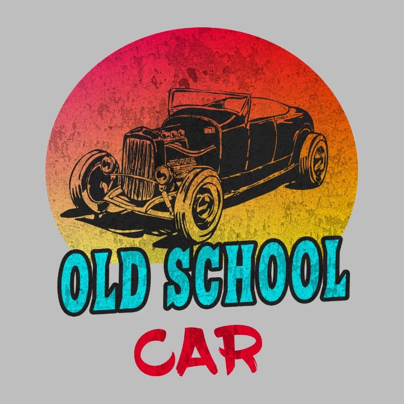 Old School Car Vintage / Geschenk Oldtimer Auto
