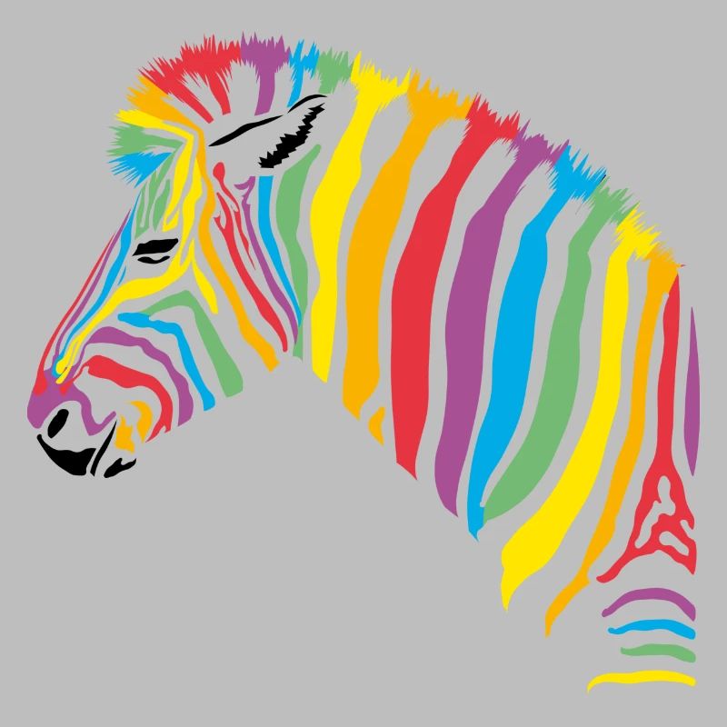 rainbow zebra