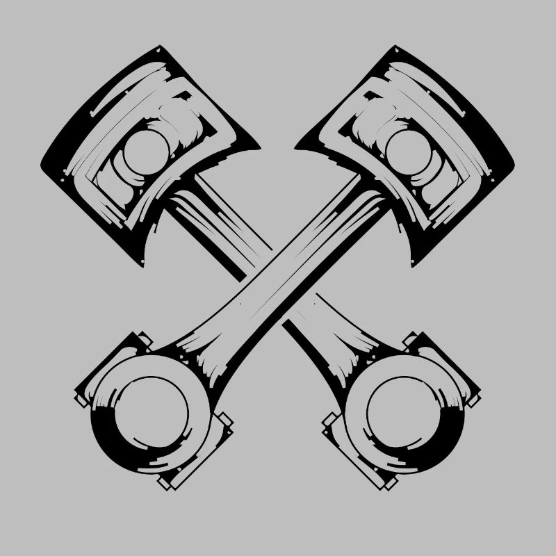 Car - Piston - Workshop - Engine - Garage