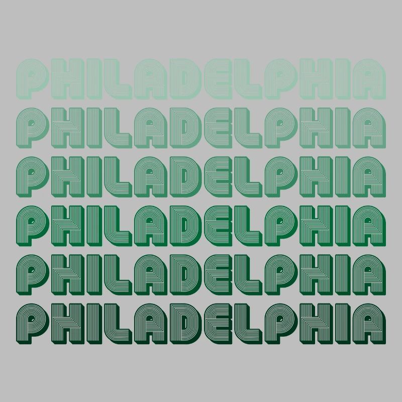 Philadelphia Typography Pattern