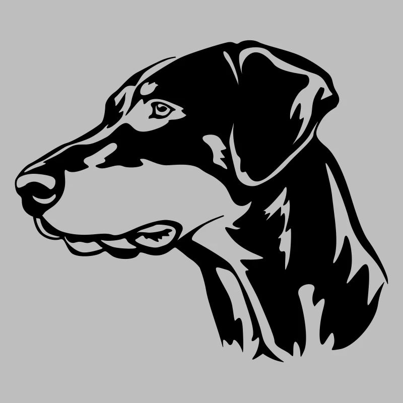 Doberman Head