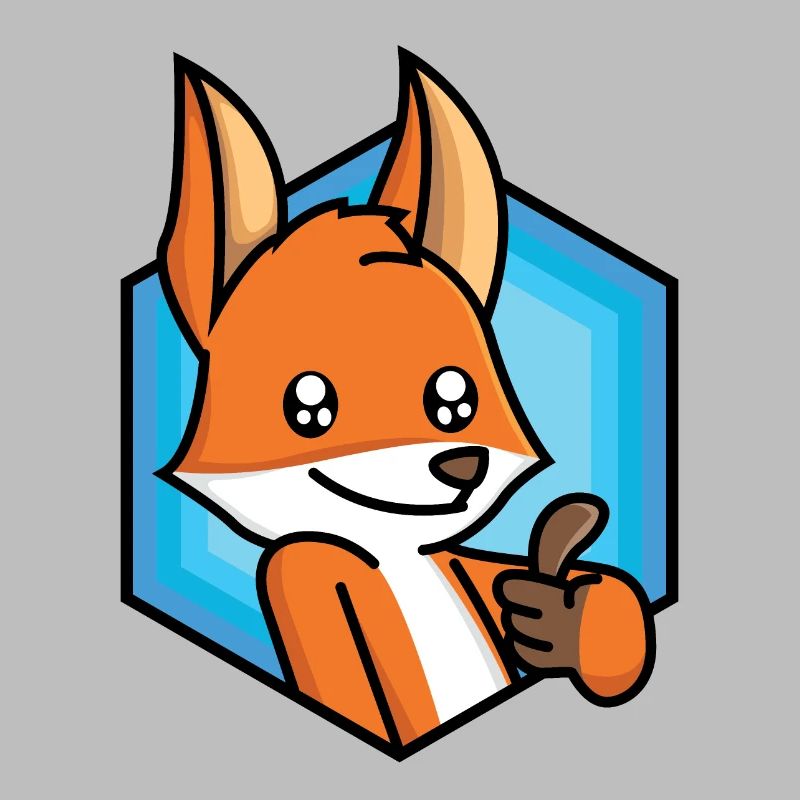 Thumbs up fox